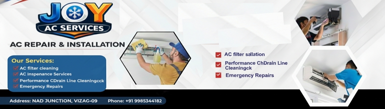 JOY AC SERVICES Visiting Card